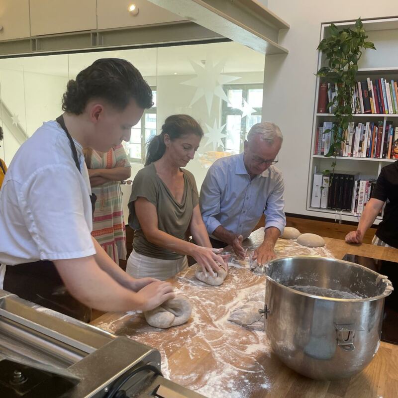 Brotproduktion im Eventraum