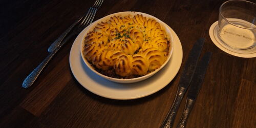Shepherd's pie vom Odenwälder Bio-Lamm ©lm