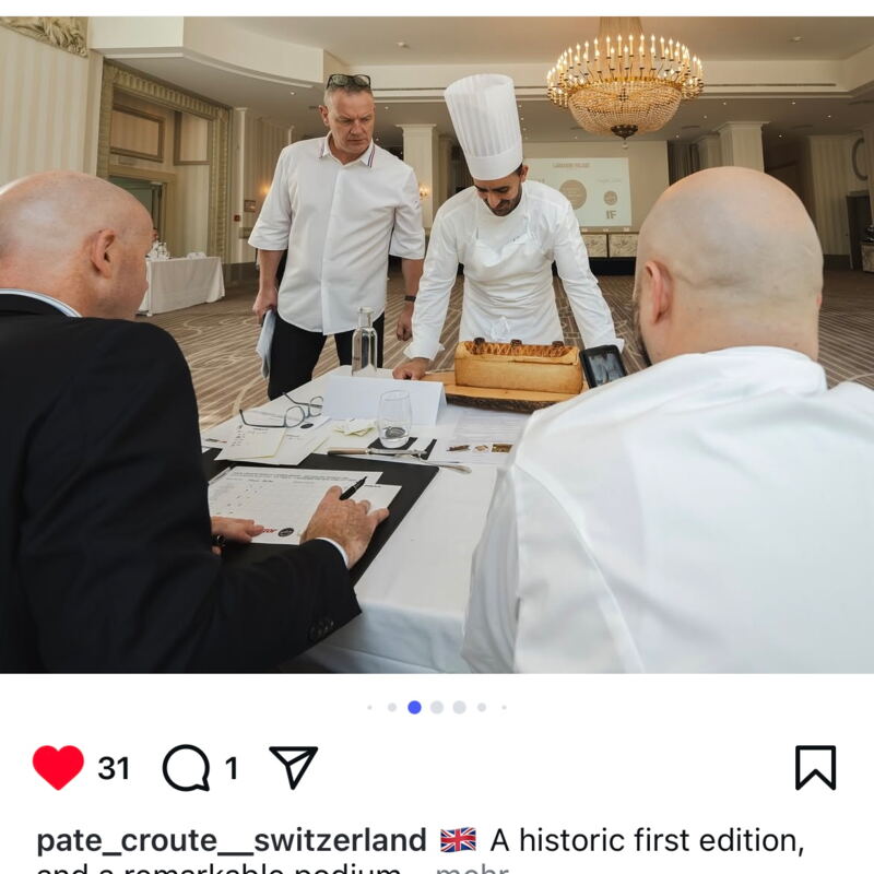 Unsere Paté präsentiert von Zweisternekoch & Hausherr Franck Pelux+Fabien Pairon ©cmpcs