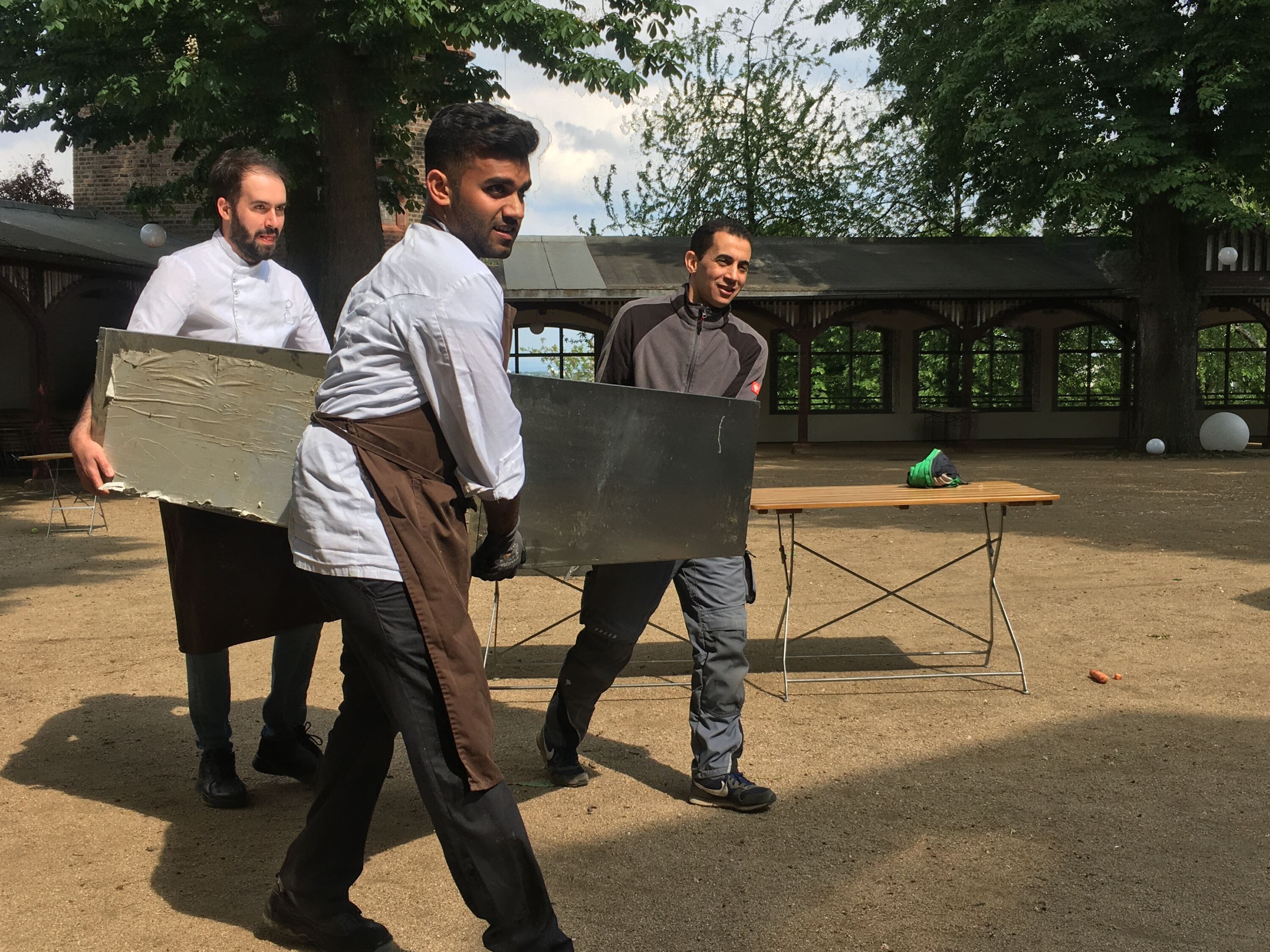 Wir bringen den Biergarten auf Vordermann