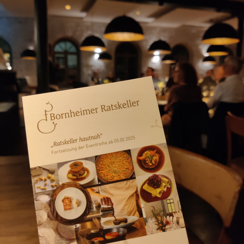Erster Abend Ratskeller hautnah ©cw