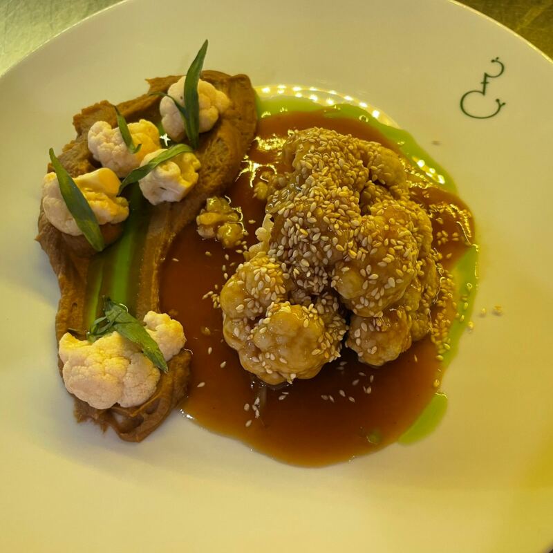 Hauptgang Klimamenü vegan - ©mf
