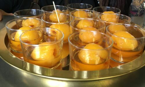 Mispelchen im eigenem Saft und Calvados Mispelchen im eigenem Saft und Calvados